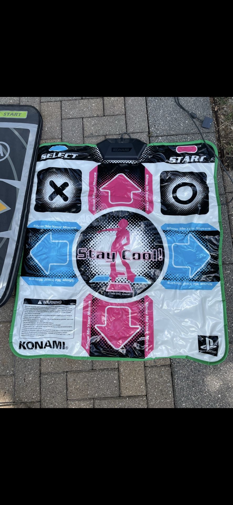 2-person DDR mats Dance dance revolution PS2