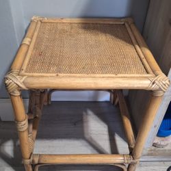 Bamboo Side Table