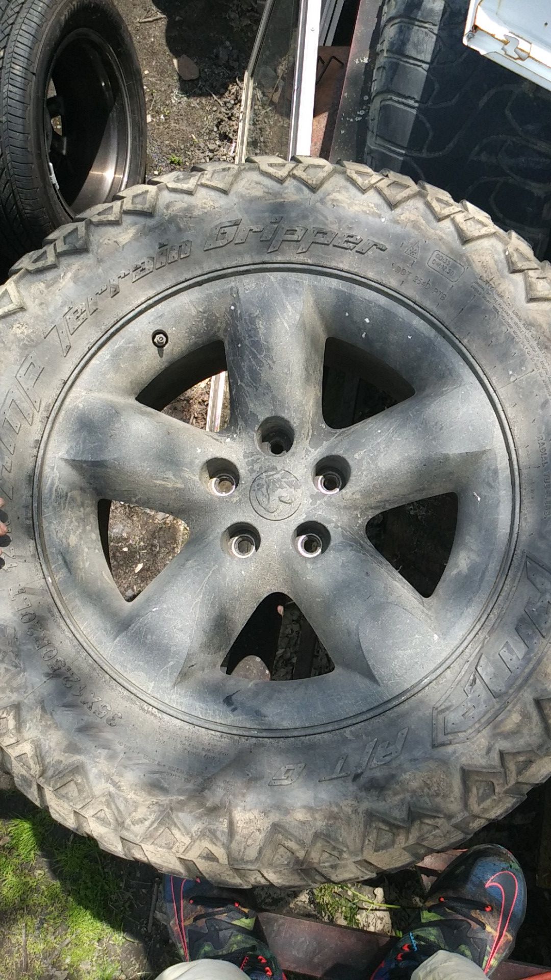 Dodge truck rims and tires