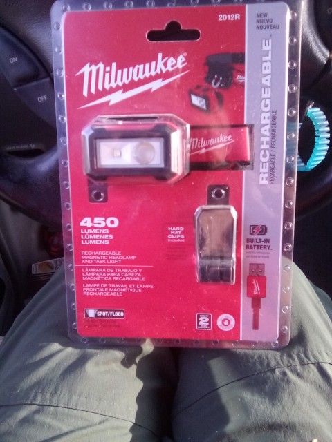Milwaukee Headlamp And Task Light