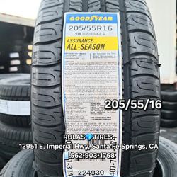 205/55/16 GOOD-YEAR ASSURANCE ALL-SEASON 🔥 TIRE DEALS🔥
 