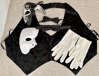 mplete Men’s Phantom of the Opera Costume – Medium