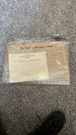 The Dallas Morning News Paper