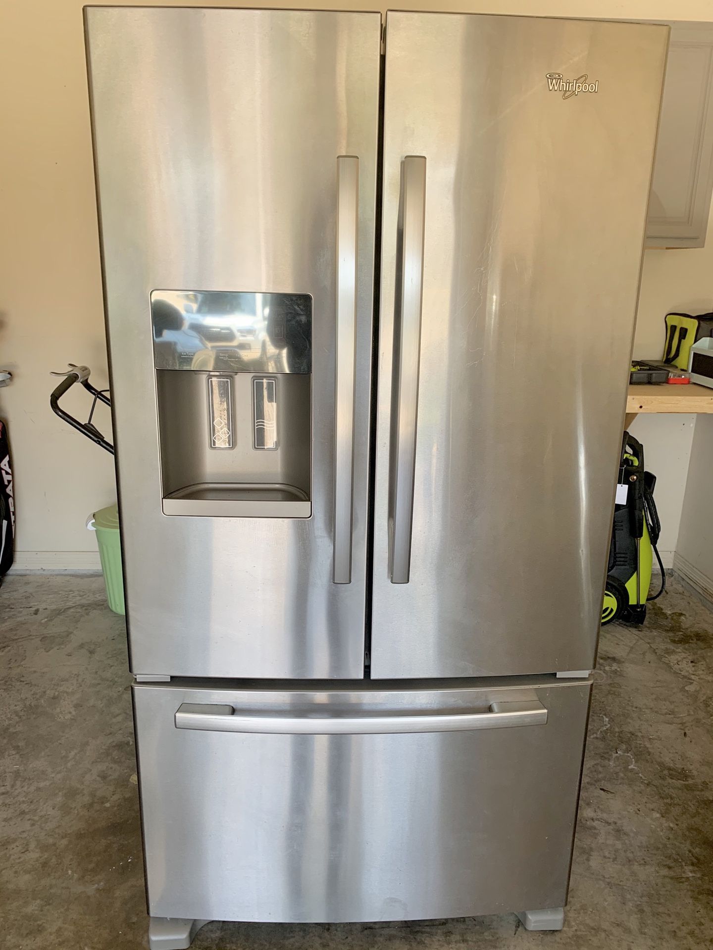 Whirlpool French Door Refrigerator - Pick up only