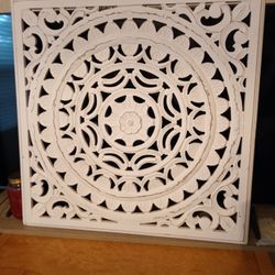 Wooden Carved Art Piece