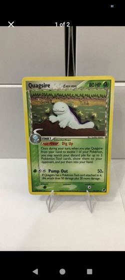 Quagsire Pokemon Dragon Frontiers Delta Species