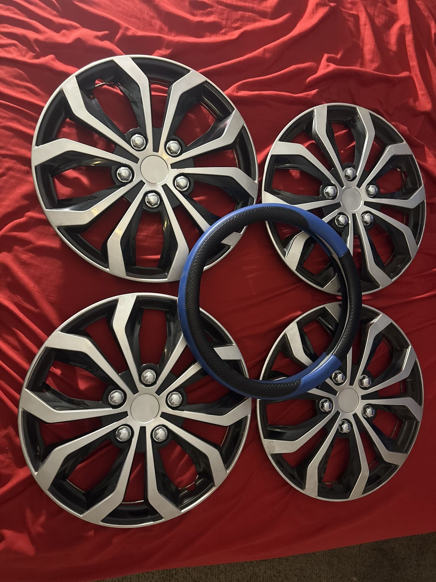 15" Spyder Performance Rim Cover And Steering Wheel Cover