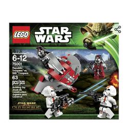 LEGO Star Wars: Republic Troopers vs. Sith Troopers (75001) NEW SEALED!