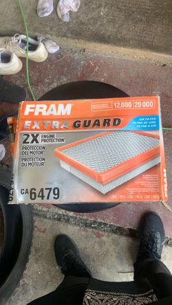 Frame extra guard air filter