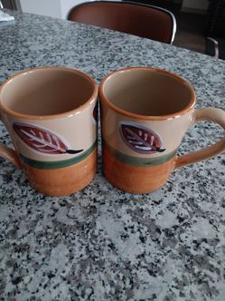 Coffee cups hand painted