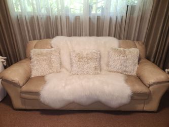 Leather couch