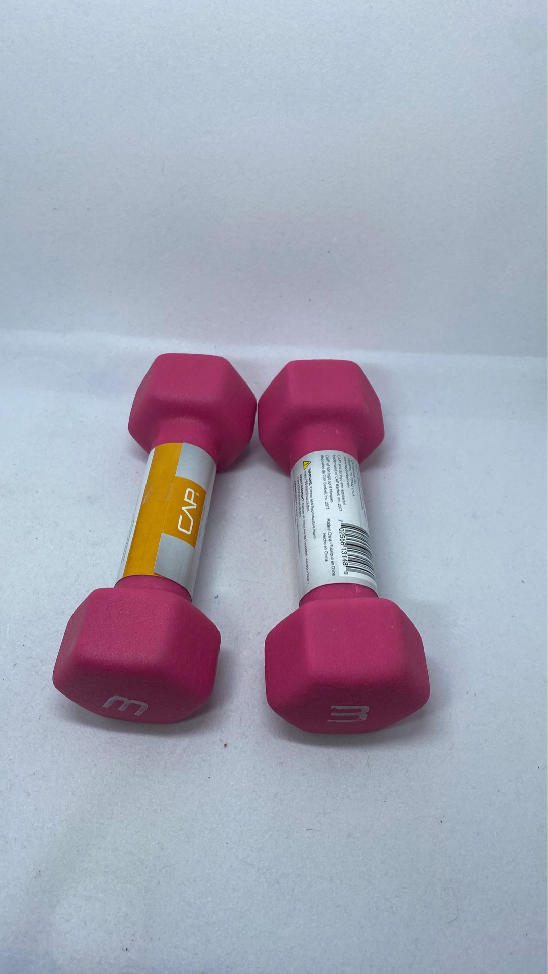 CAP neoprene dumbbell 3lbs set