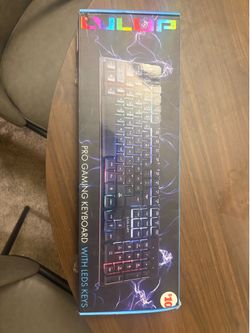 Gaming Key Board With LED Keys