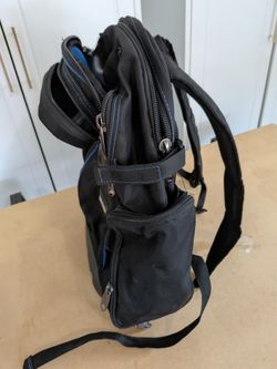 Kobalt Tool Backpack with Hard Rubber Bottom