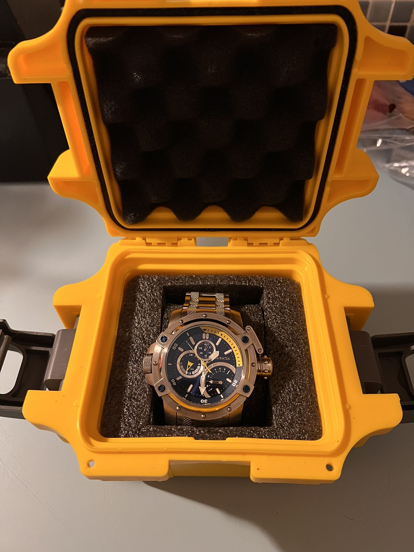 Invicta Blue Face Mens Watch