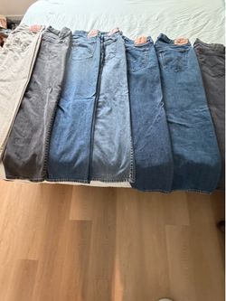 Levi’s 559 - Seven pairs