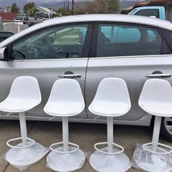 White Modern Barstools 