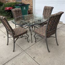 Beautiful And Elegant Outdoor Patio Furniture, With, Beautiful Dark Colors