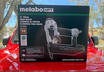 New In Box Metabo HPT 2 inch 50mm Brad Nailer NT 50AE2