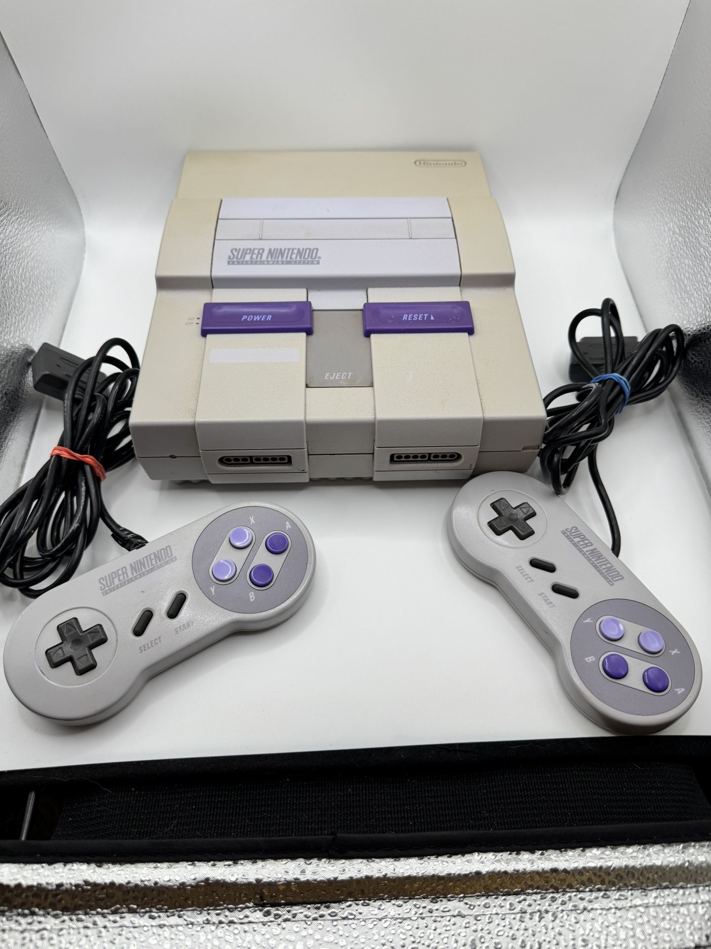 Super Nintendo Console SNES W/Games