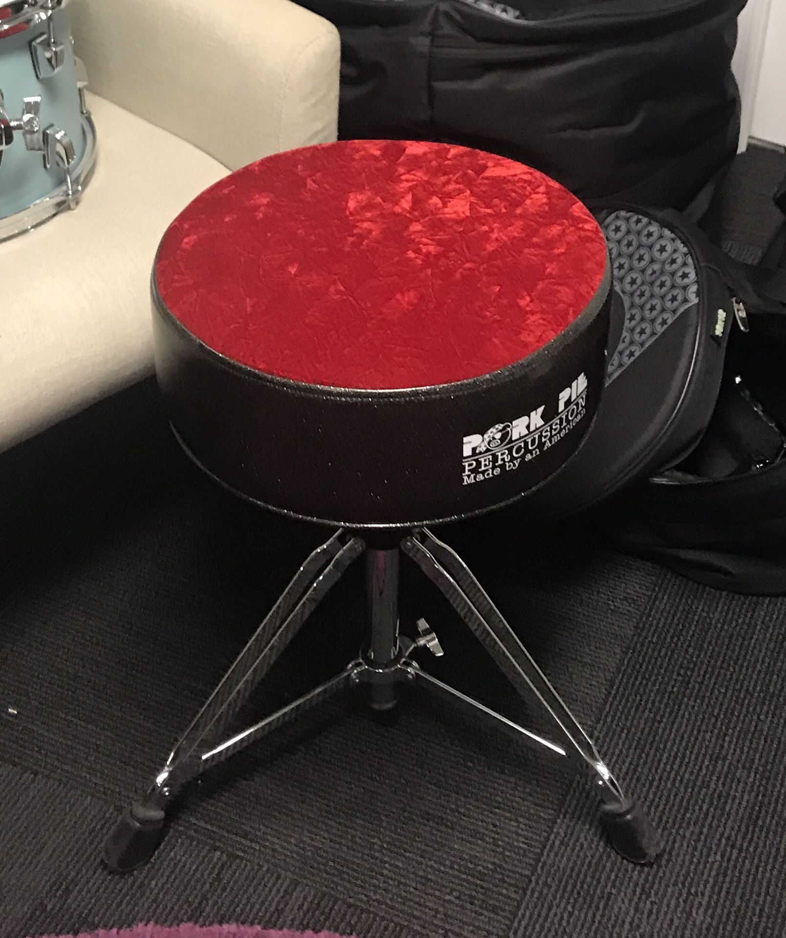 Pork Pie Drum Throne