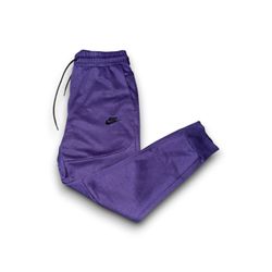 Nike sportswear tech fleece tapered sweatpants purple men’s large 
