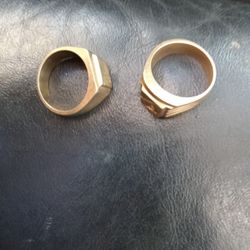 Brass Gold Ring 18k