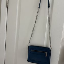 REBECCA MINKOFF LEATHER CROSSBODY BAG