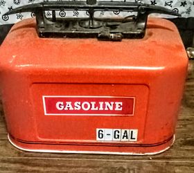 6 Gallon Vintage Metal Gasoline Can