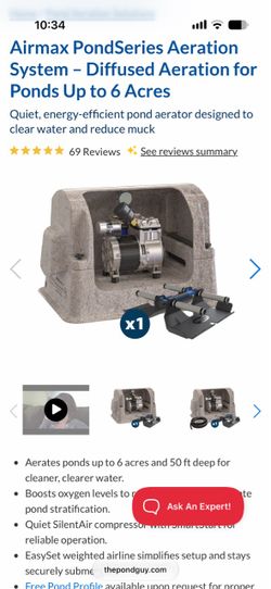 Airmax Pond Aeration System