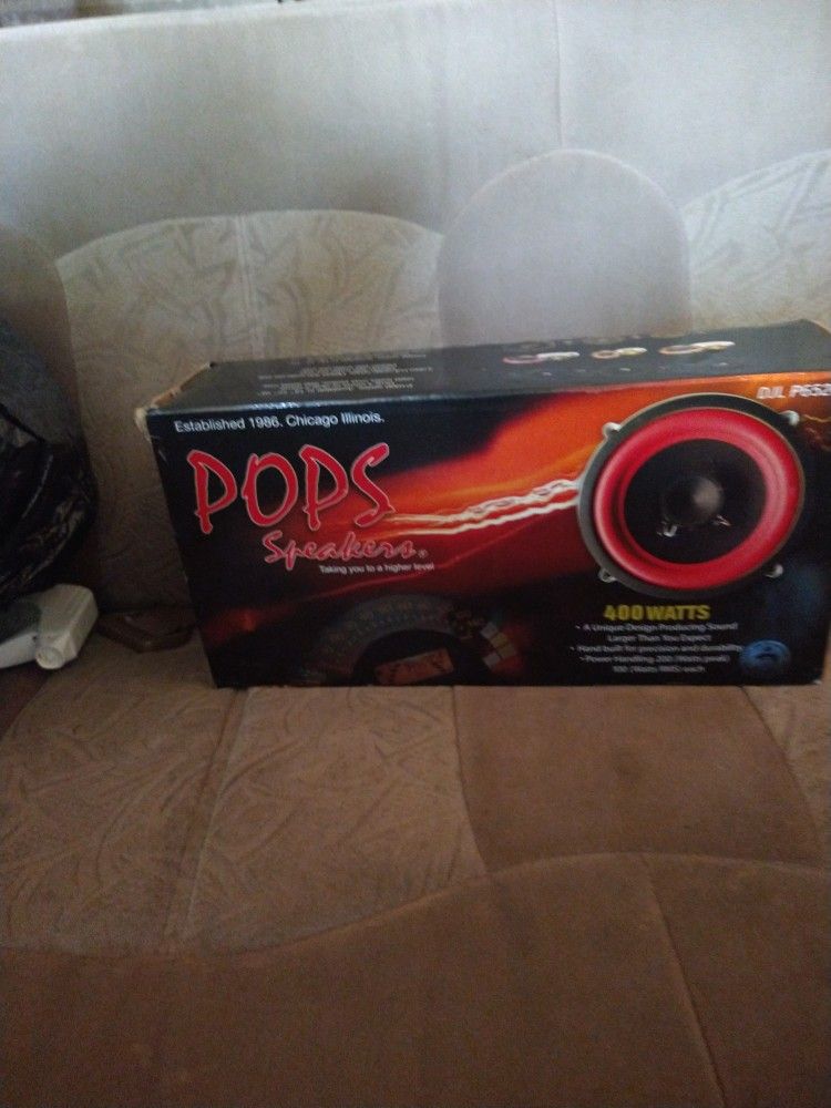 POPS speakers 6.5 midrange