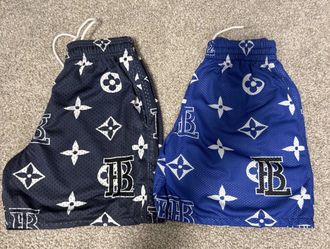 MONOGRAM INSPIRED SHORTS