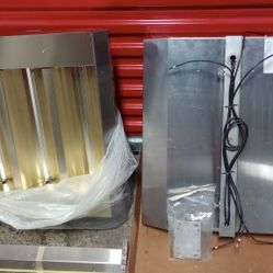 TWO 22330THSS208V 3-Lamp 4.8Kw 208V Fostoria Infrared Heater Stainless Steel NEW