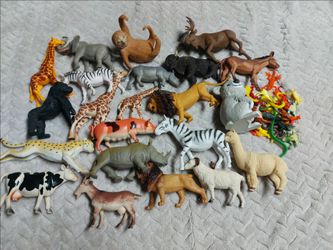 Plastic animals