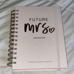 Miss to Mrs Handcrafted Organizer  Wedding Planner 