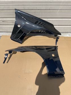 Brand New 2009 - 2020 Nissan 370Z Z34 Carbon Creations RS-1 Front Fenders - 2 Piece - Part # 116388  Bumper Body Kit