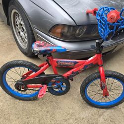 Spiderman Bicycle 