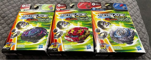 New Beyblade Burst Quad Drive Set of 3