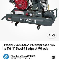 Hitachi Gas Air Compressor 