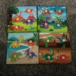 Kids Dinosaur Puzzle Set