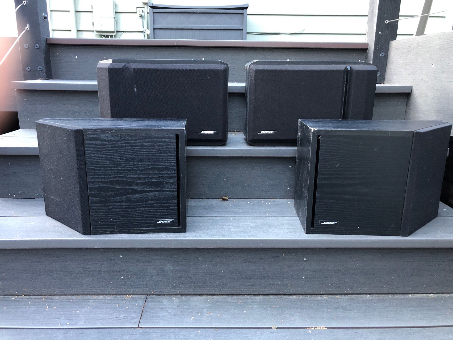 Bose Speakers -4 high quality speakers