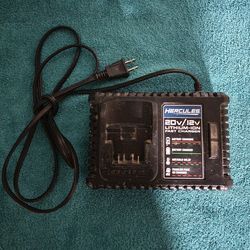 Hercules 20V/12V Lithium-Ion Multi-Voltage Fast Charger.