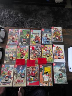 Nintendo switch 2 lot of switch 1 games