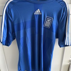2008 Greece Adidas Home Soccer National team Football shirt Hellenic Vintage Med