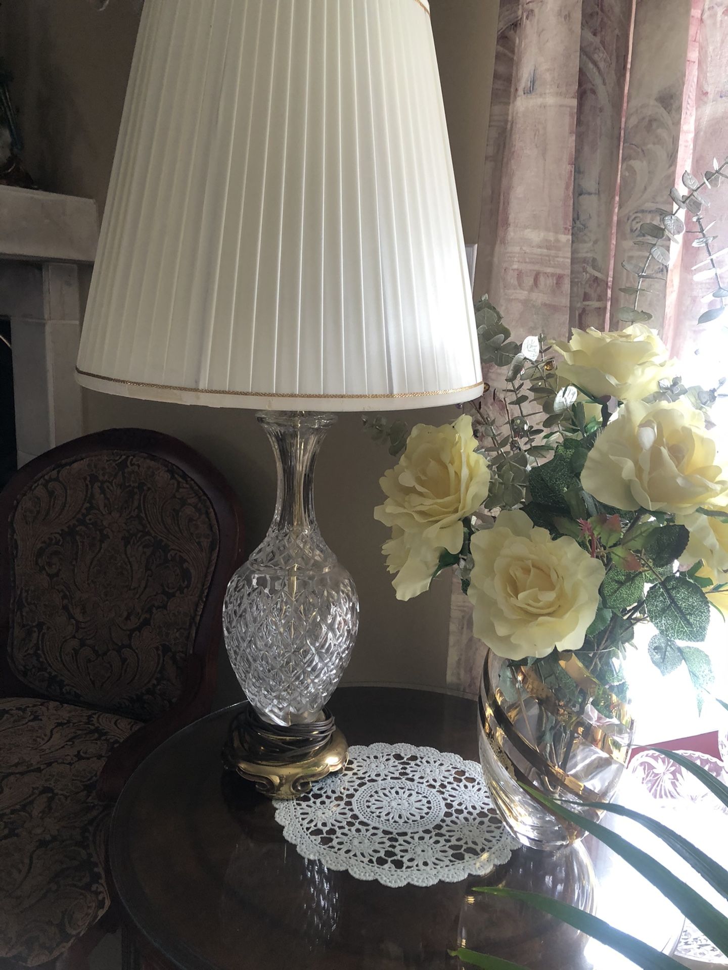 Crystal pair of lamp