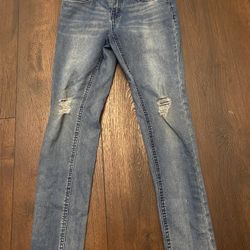 Bolts Blue Jeans Size 10 By Studio V #4