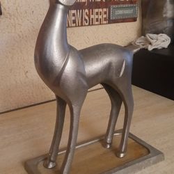 Large Deer Metal Candle Holder 