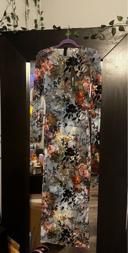 New! Floral Mesh Dress