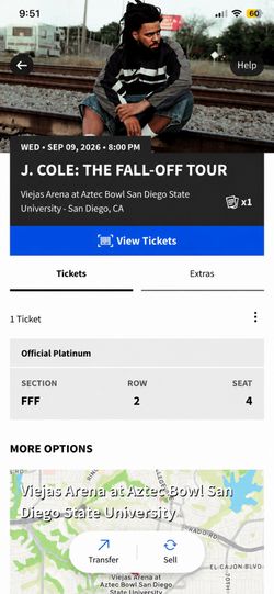 J.Cole Tickets San Diego Viejas Arena