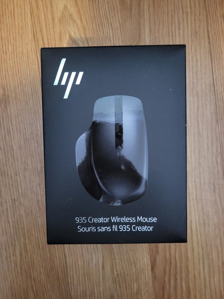 HP 935 Creator Wireless Mouse for Business or Home PC Mac Bluetooth USB 7 customizable buttons (Pair with up to 3 devices)